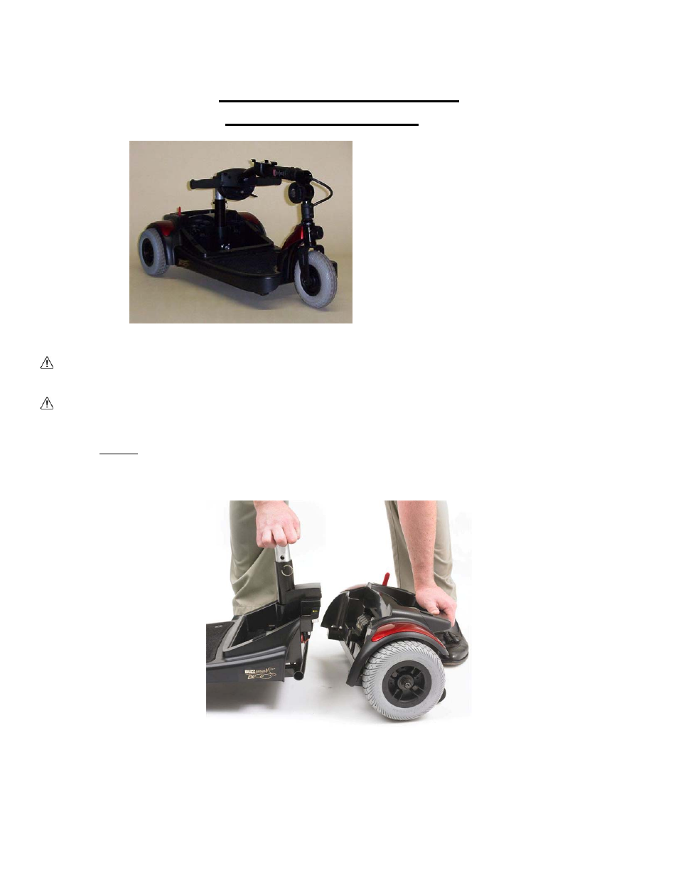 Disassembly of your buzzaround lite | Golden Technologies GB106 User Manual | Page 30 / 40