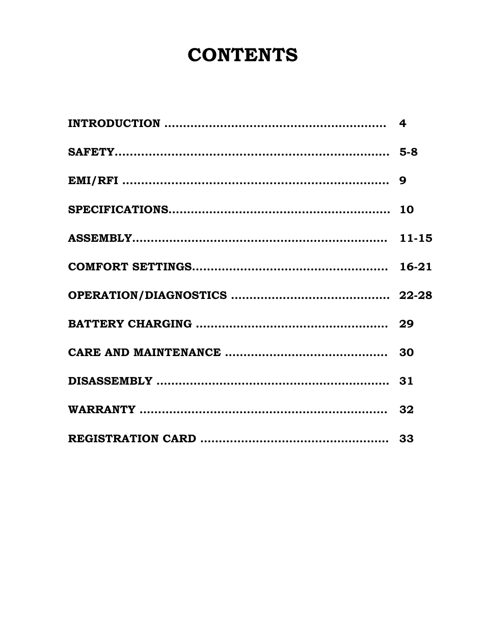 Golden Technologies Compass GP601 CC User Manual | Page 3 / 34