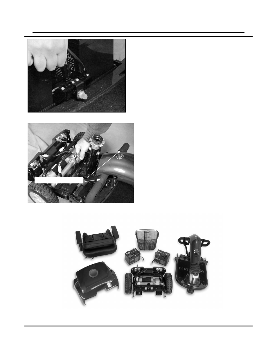 Vii. disassembly | Golden Technologies GC440 User Manual | Page 23 / 37