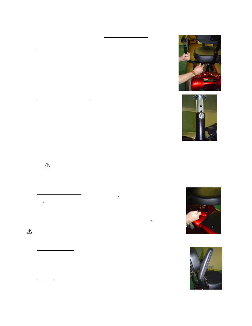 Operation | Golden Technologies GB 101 User Manual | Page 14 / 44