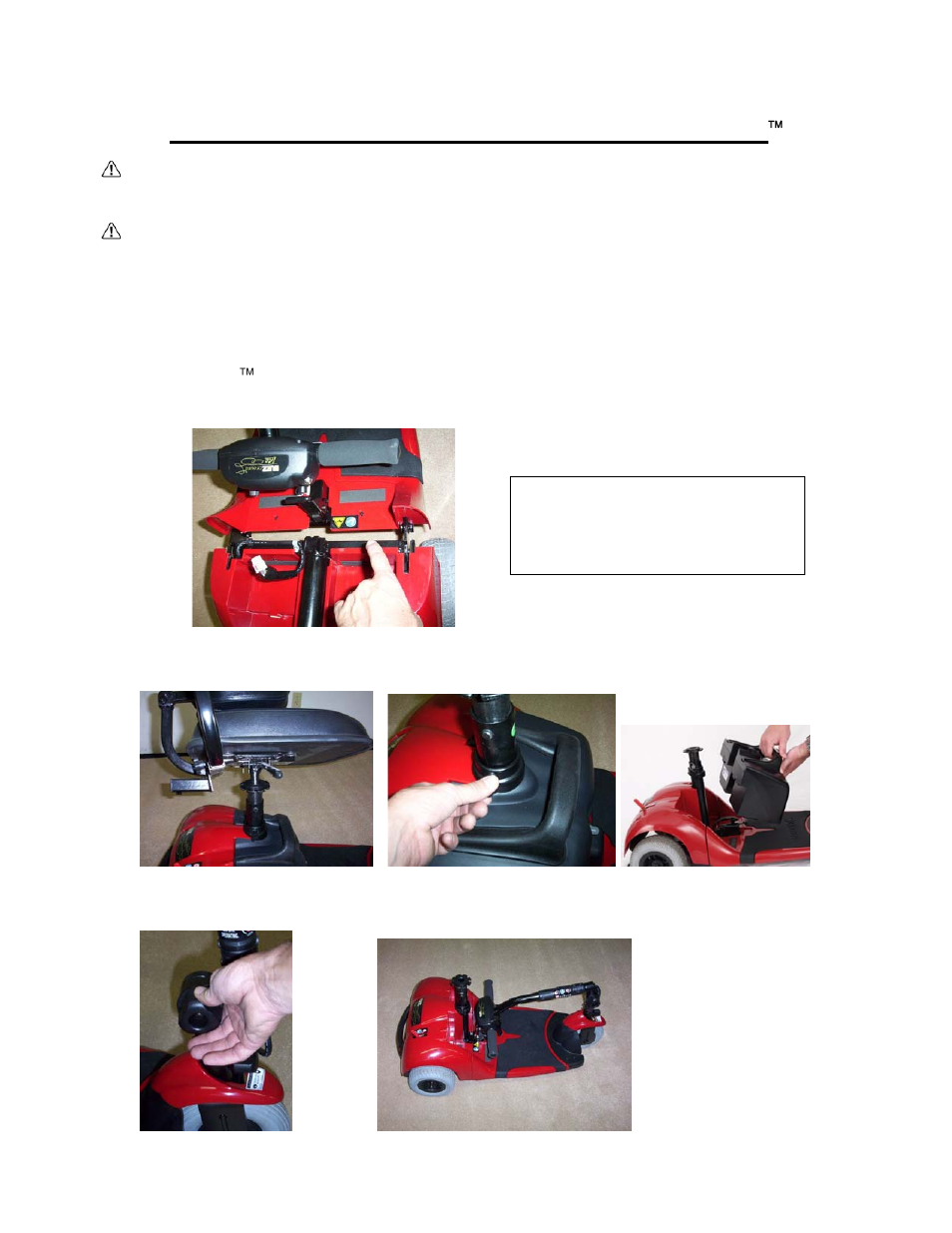 Assembly of your gb 101 buzzaround | Golden Technologies GB 101 User Manual | Page 29 / 44