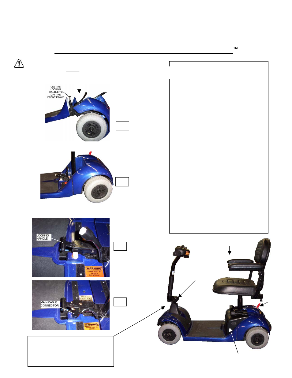 Assembling your gb 104 buzzaround | Golden Technologies GB 101 User Manual | Page 40 / 44