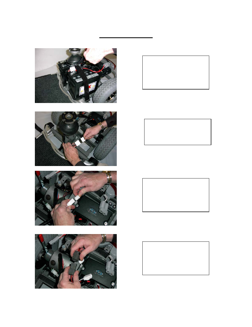 Disassembly | Golden Technologies AVENGER GA 531 User Manual | Page 22 / 38
