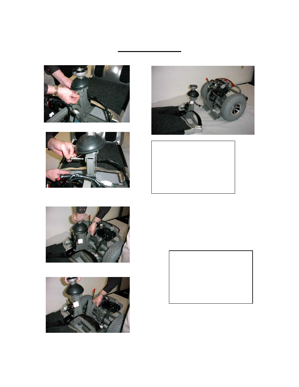 Disassembly | Golden Technologies AVENGER GA 531 User Manual | Page 23 / 38