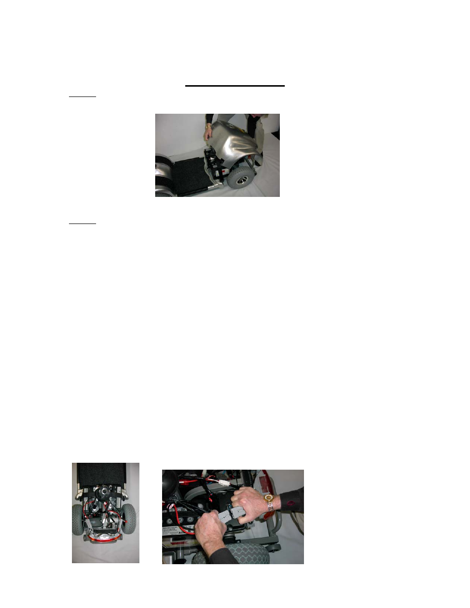 Disassembly, Avenger™ assembly/disassembly | Golden Technologies GA 531 User Manual | Page 21 / 35
