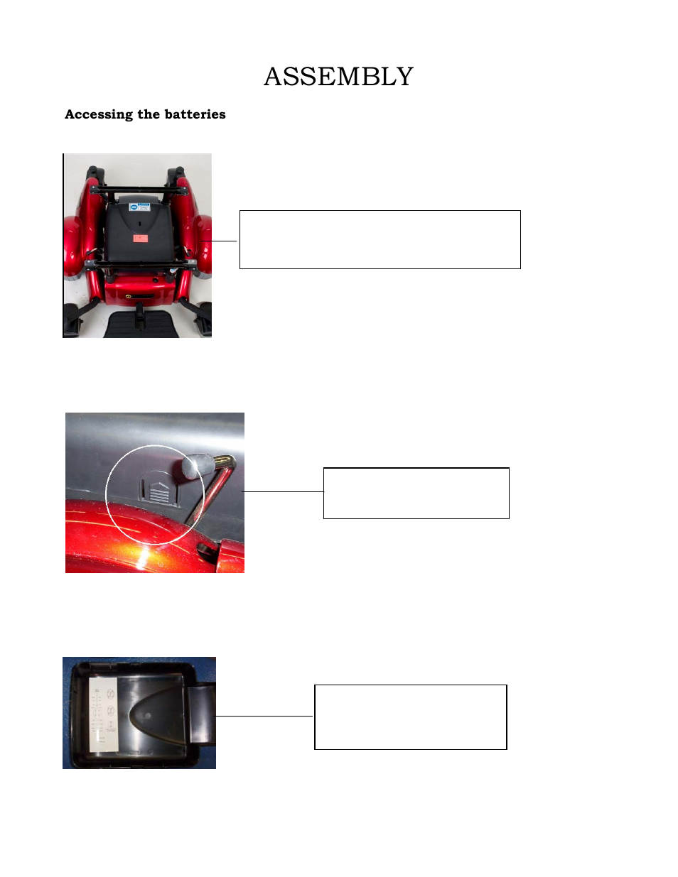 Assembly | Golden Technologies GP601 User Manual | Page 13 / 32