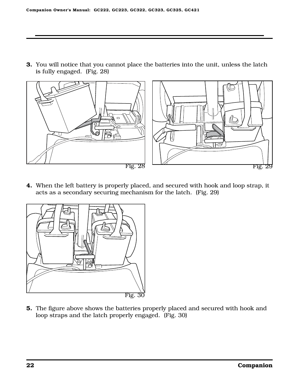 Golden Technologies Companion II User Manual | Page 24 / 41