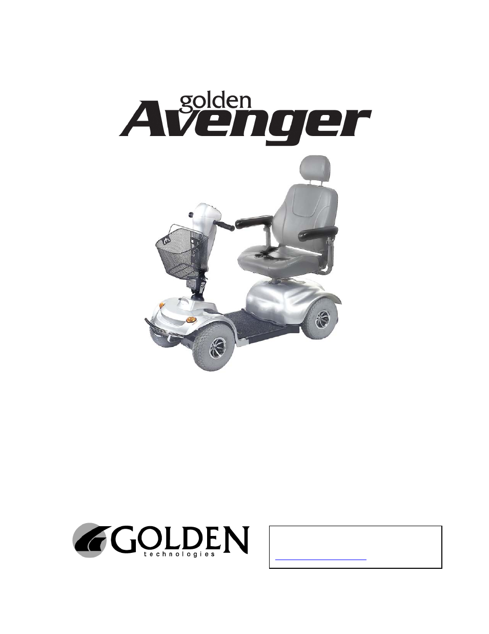 Golden Technologies GA 541 User Manual | 40 pages