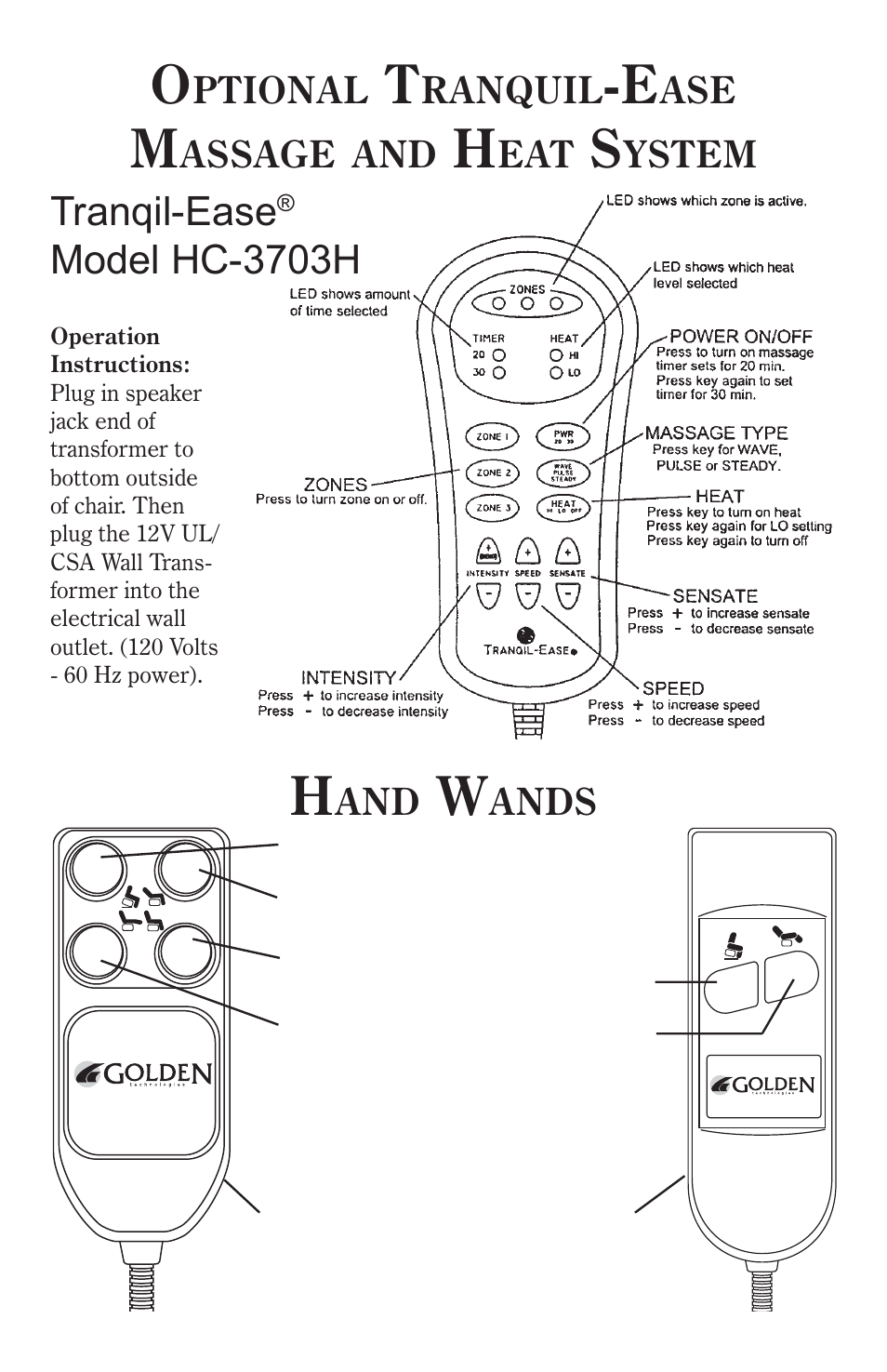 Golden Technologies 8-02 BPWARB User Manual | Page 7 / 12