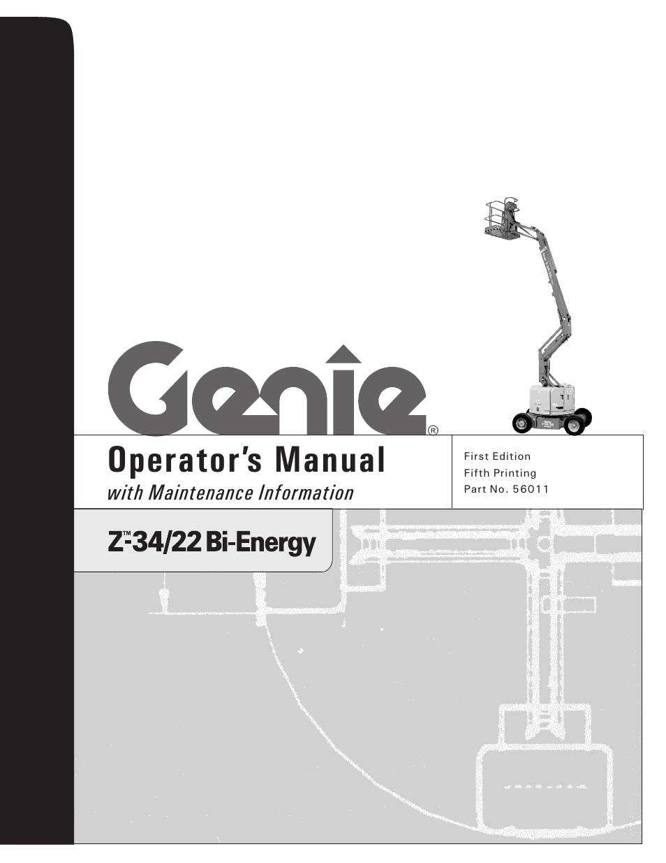 Genie Z-34 User Manual | 31 pages