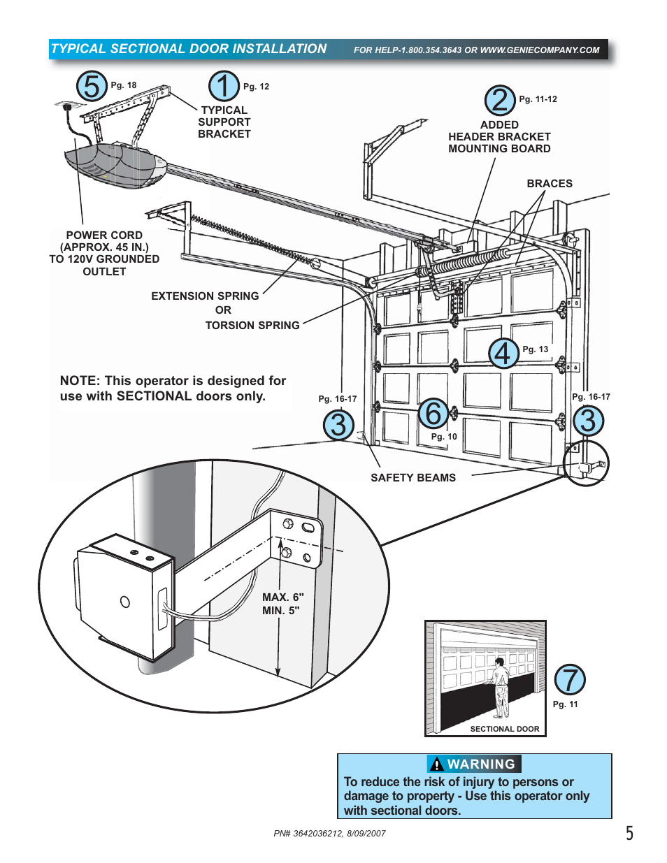 Genie 1022 User Manual | Page 5 / 28