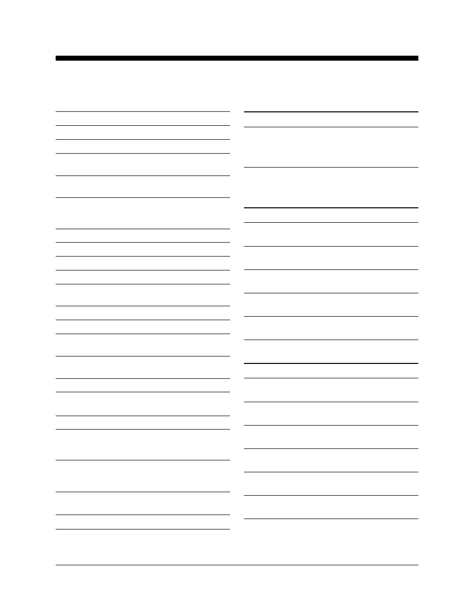 Specifications | Genie TZ-50 User Manual | Page 38 / 41