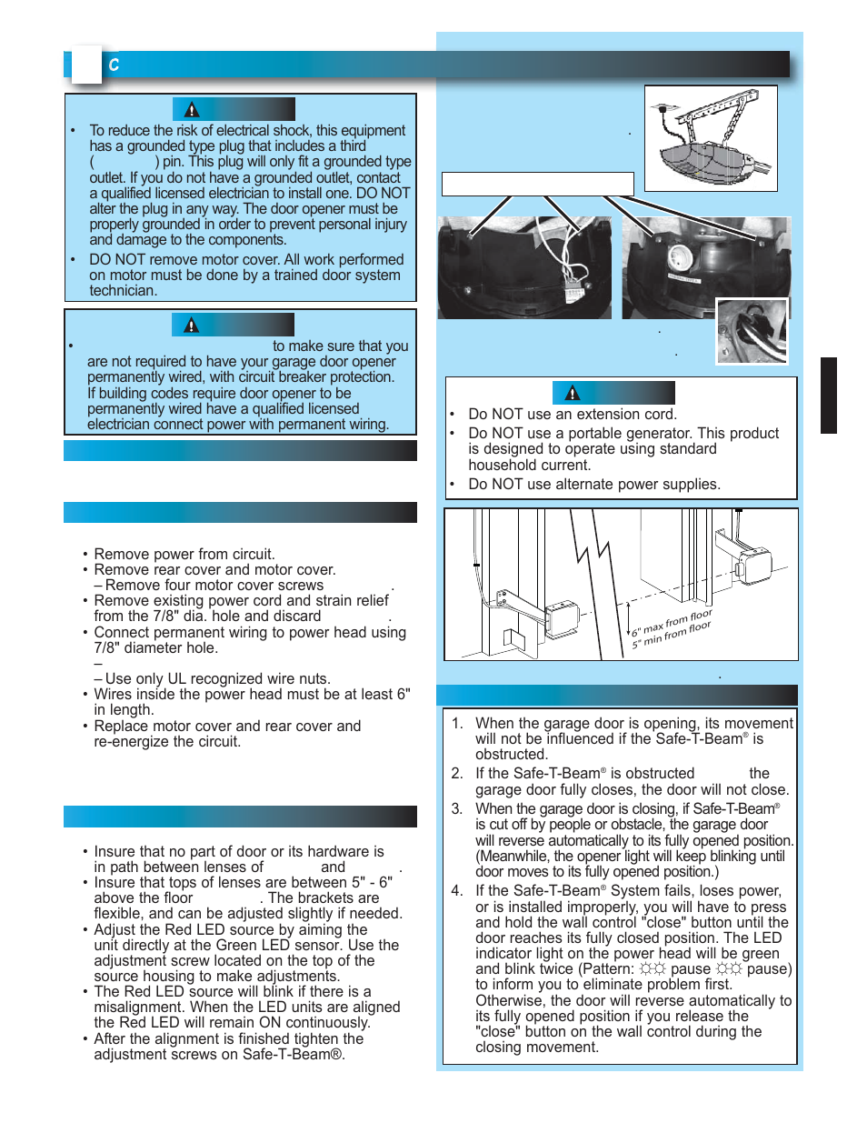 Genie Model 2022 User Manual | Page 19 / 30