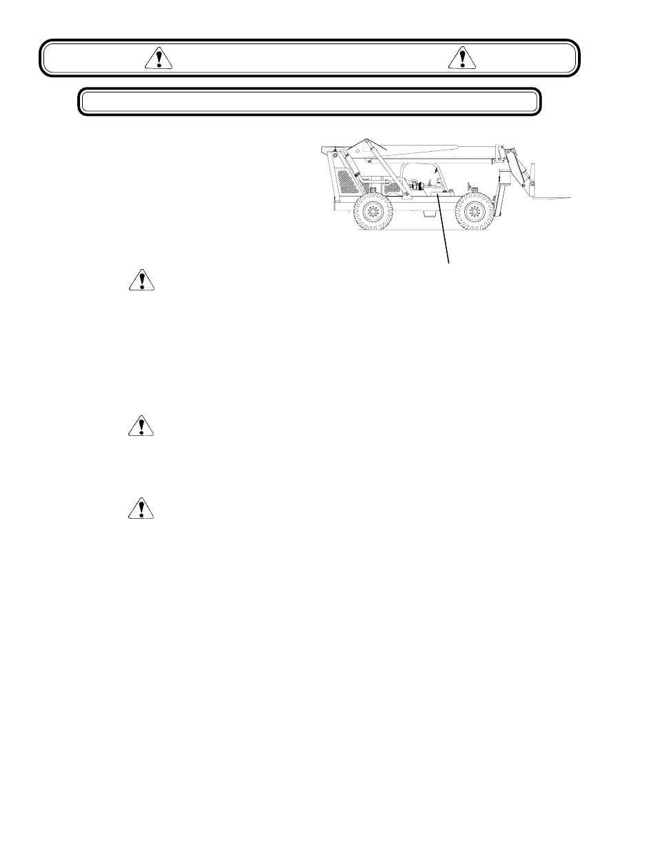 General safety, Warning, Jump starting | Genie GTH-1056 User Manual | Page 22 / 64