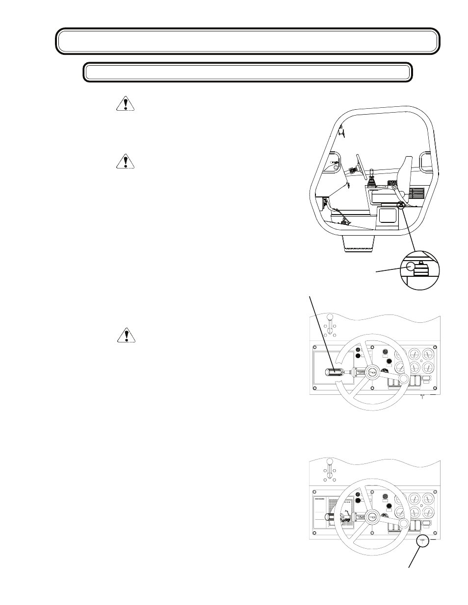 Operation, Danger, Starting the engine | Bc d | Genie GTH-1056 User Manual | Page 43 / 64