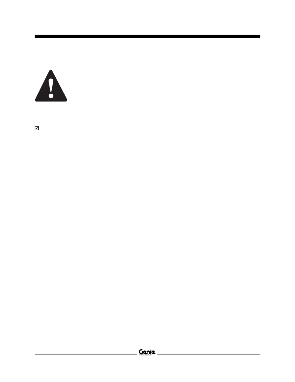 Operating instructions, Do not operate unless, Fundamentals | Genie Z-34 User Manual | Page 24 / 40