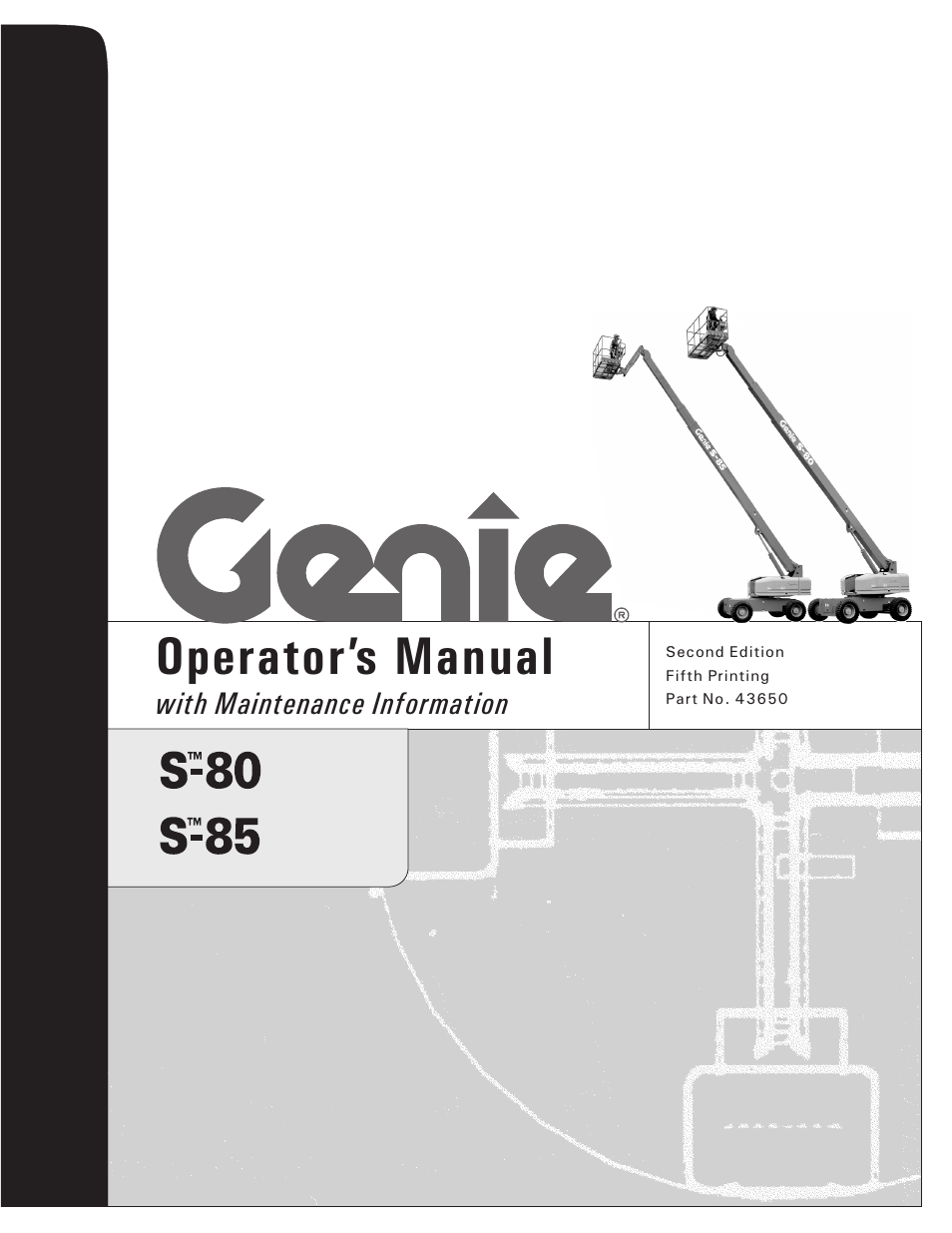Genie S-85 User Manual | 33 pages