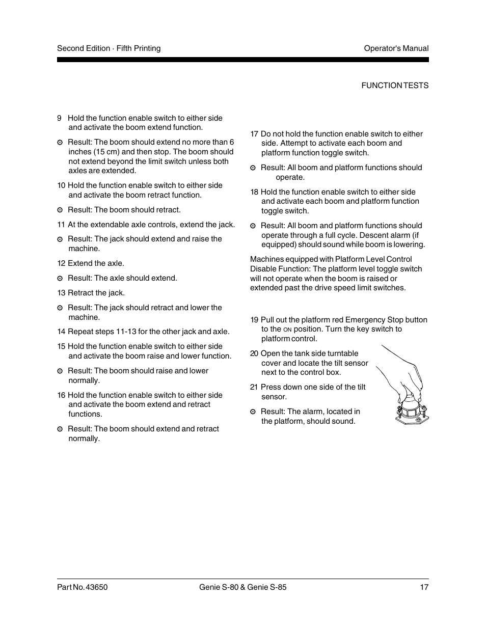 Genie S-85 User Manual | Page 19 / 33