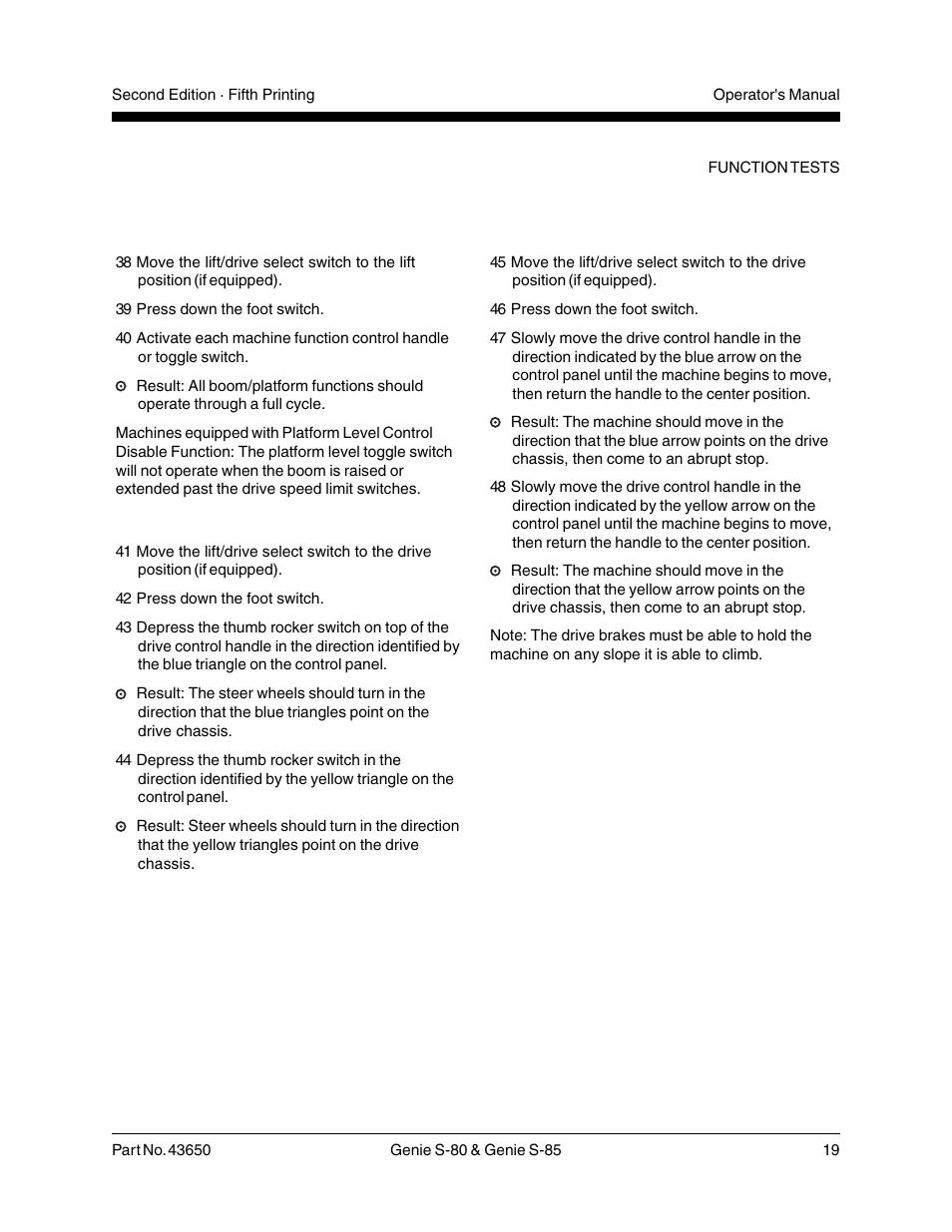 Genie S-85 User Manual | Page 21 / 33