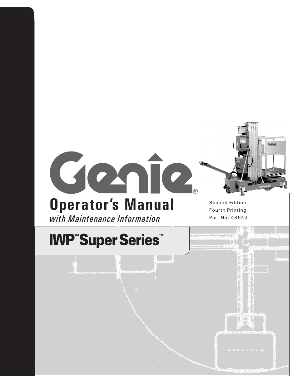 Genie IWP Super Series 48643 User Manual | 28 pages