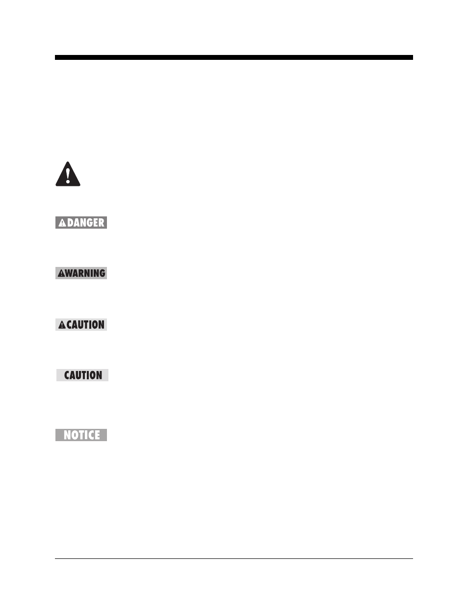 Decal legend | Genie TML-4000N User Manual | Page 7 / 28