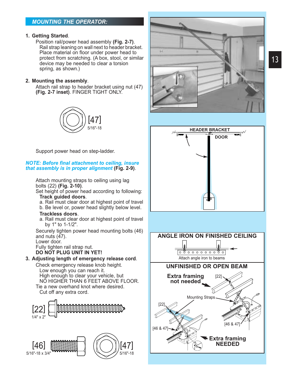 Genie 3452535556 GCG User Manual | Page 13 / 27