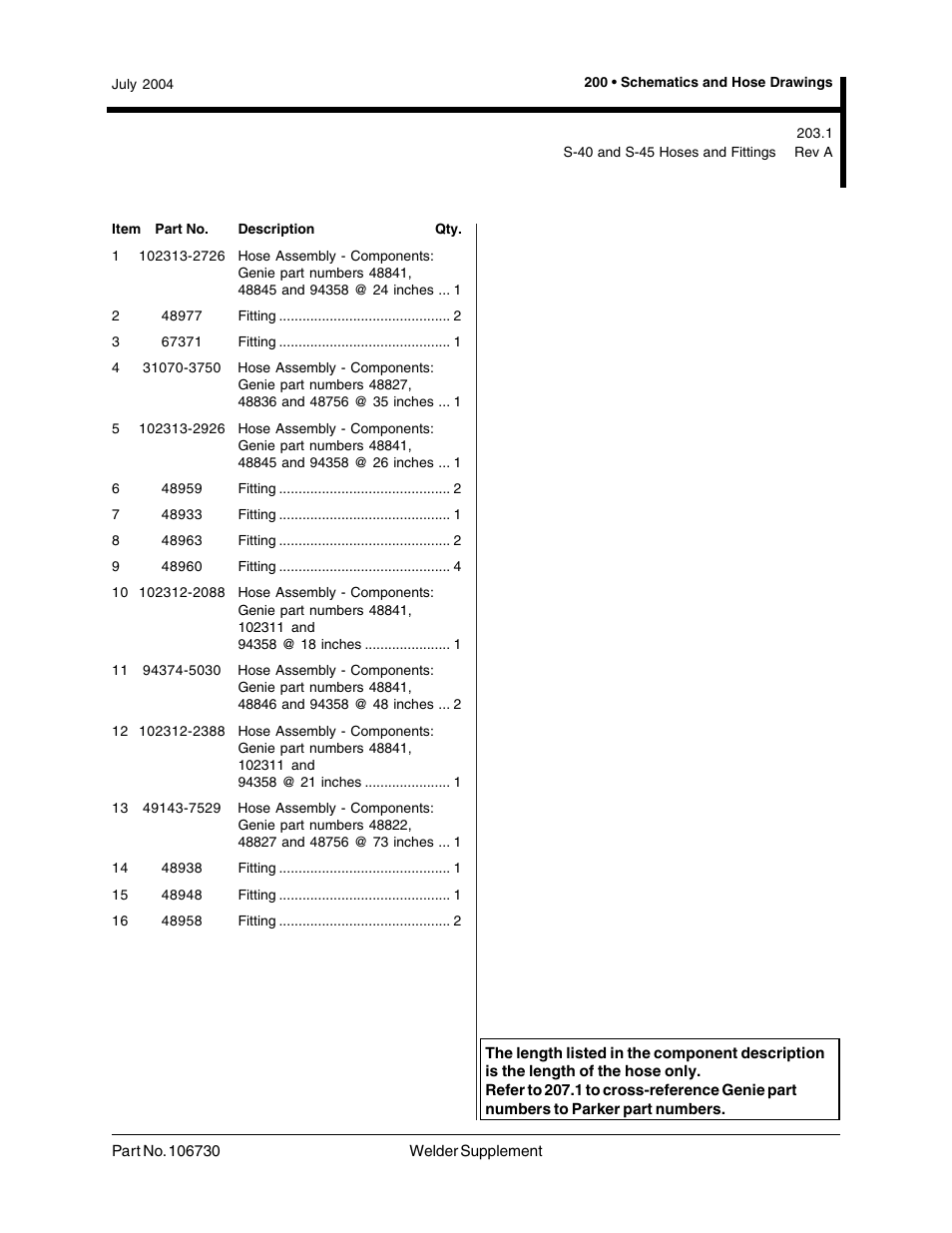 Genie 106730 User Manual | Page 22 / 35