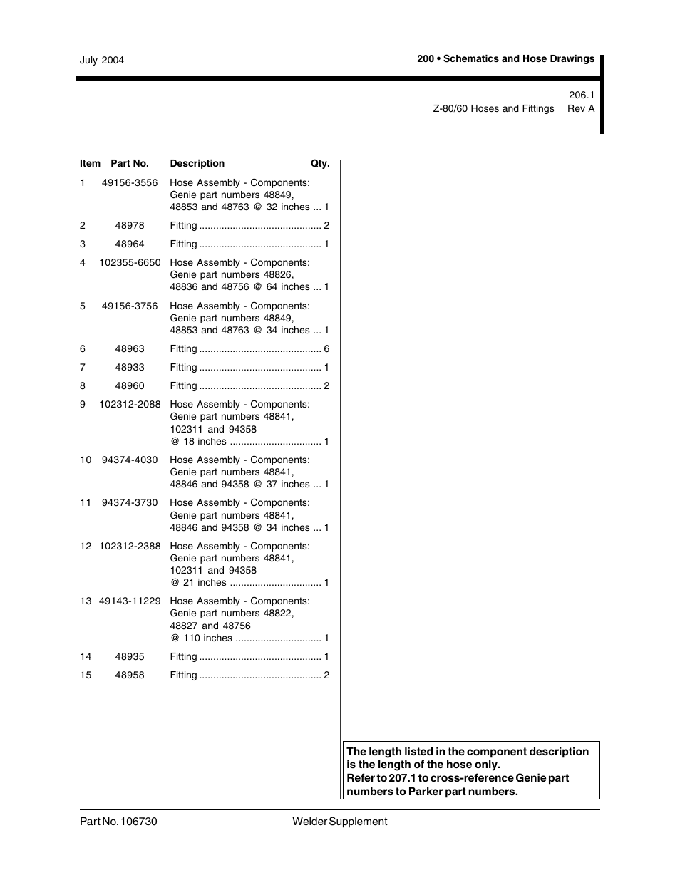 Genie 106730 User Manual | Page 28 / 35