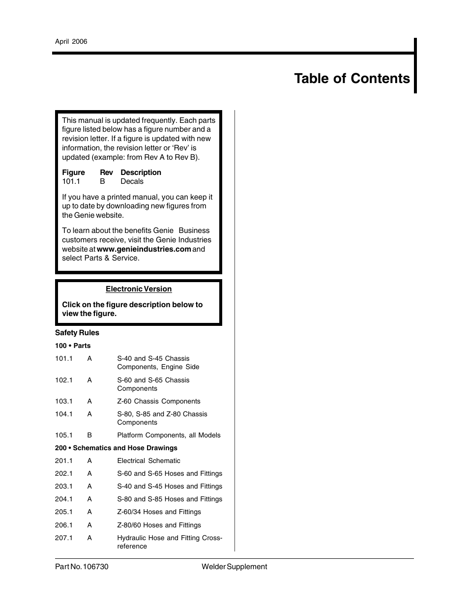 Genie 106730 User Manual | Page 3 / 35