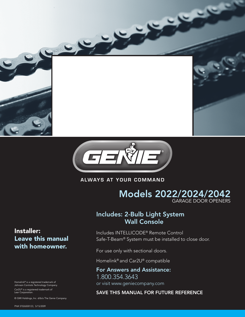 Genie 2024 User Manual | 30 pages