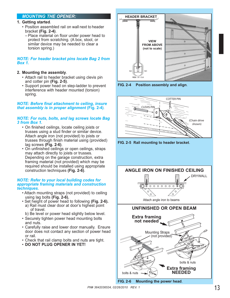 Genie 1042 User Manual | Page 13 / 68
