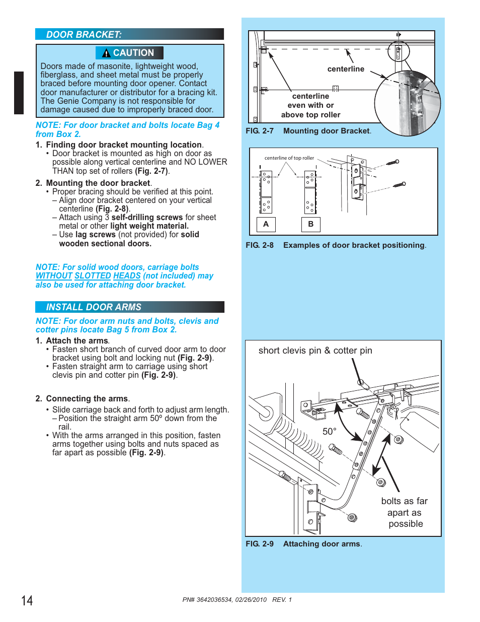 Genie 1042 User Manual | Page 14 / 68
