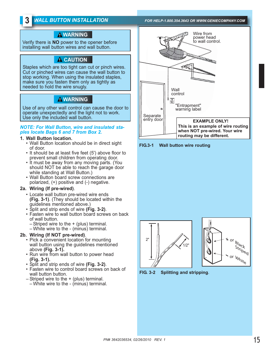Genie 1042 User Manual | Page 15 / 68