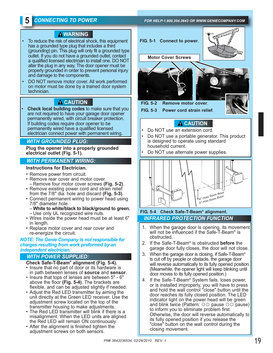 Genie 1042 User Manual | Page 19 / 68