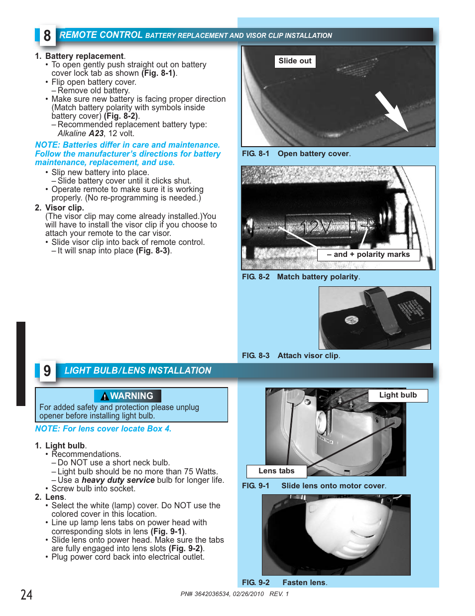 Genie 1042 User Manual | Page 24 / 68