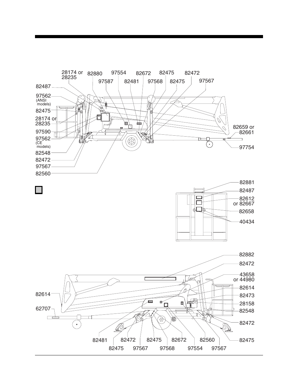 Ground controls side platform | Genie TZ-50 User Manual | Page 35 / 39