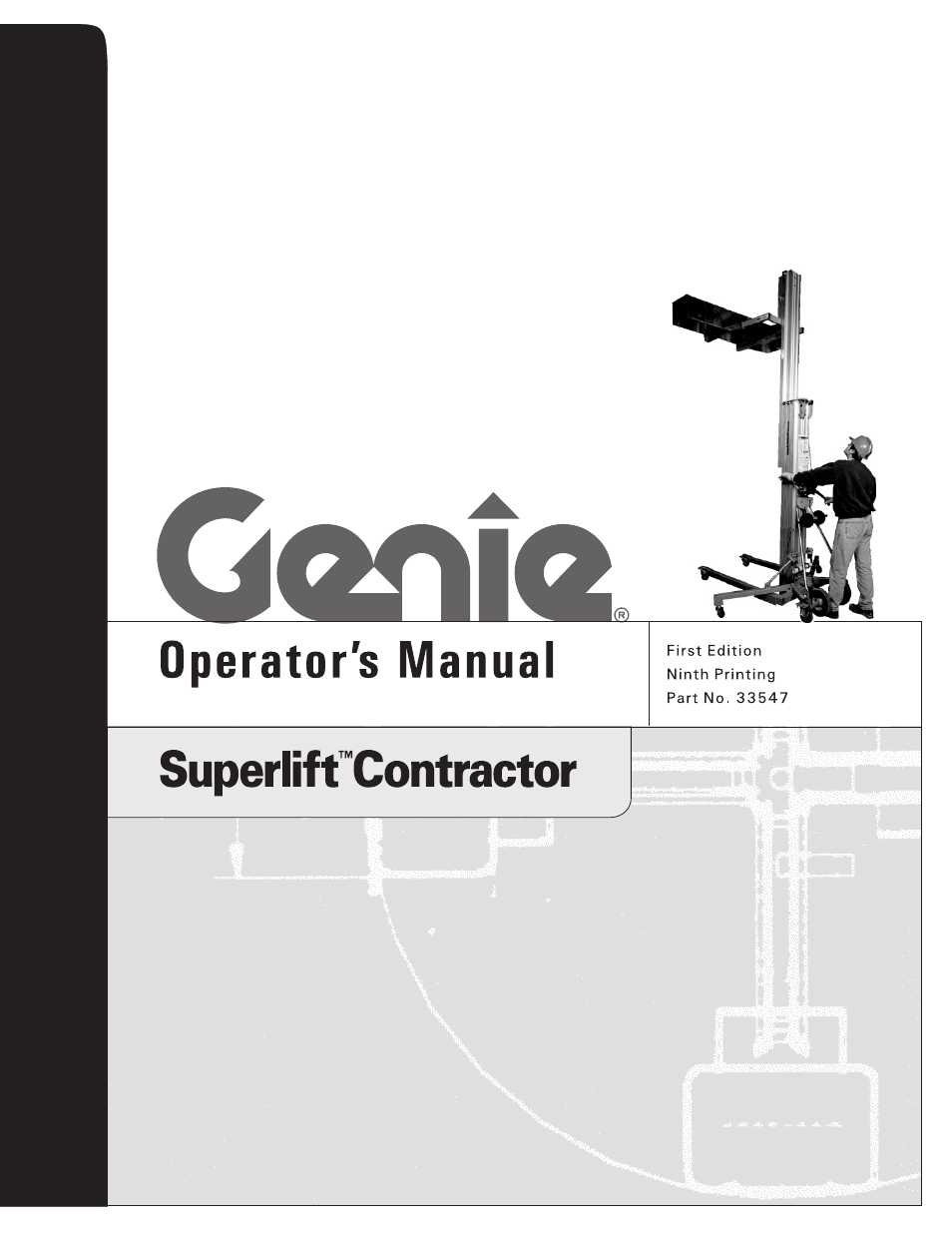 Genie SUPERLIFT 33547 User Manual | 26 pages