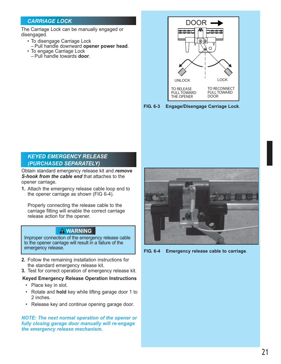 Door | Genie 37026500123 User Manual | Page 2 / 5