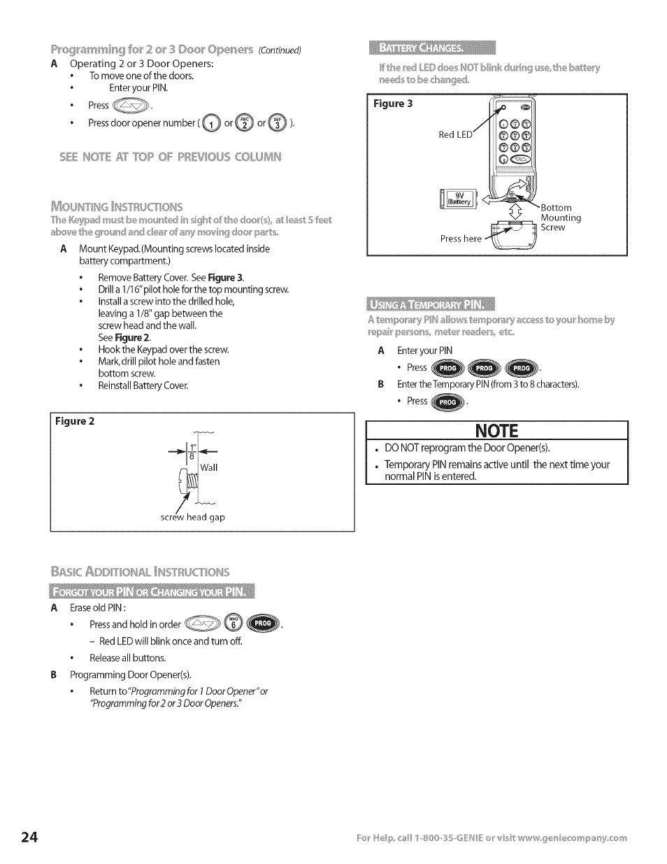 Genie Excelerator User Manual | Page 24 / 32