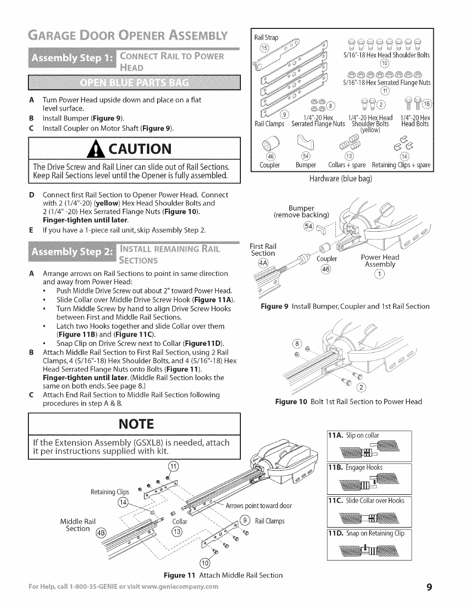 Caution, Ehnm | Genie Excelerator User Manual | Page 9 / 32