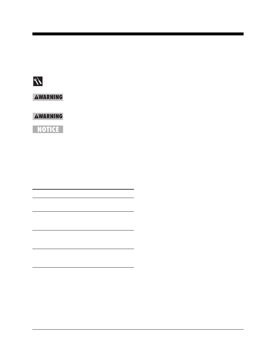 Check the tire pressure, Scheduled maintenance | Genie Z-45 User Manual | Page 17 / 42