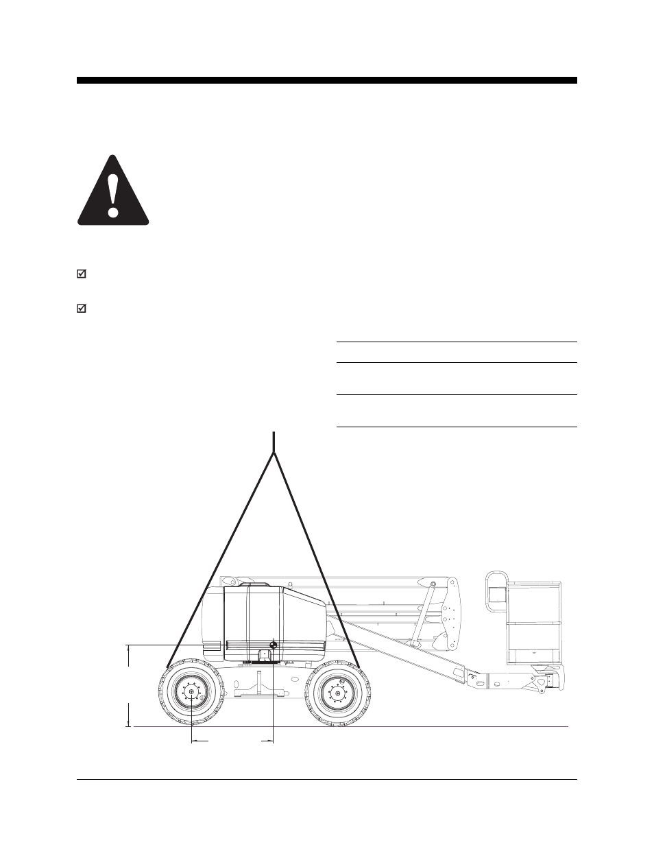 Observe and obey, Lifting instructions | Genie Z-45 User Manual | Page 33 / 42