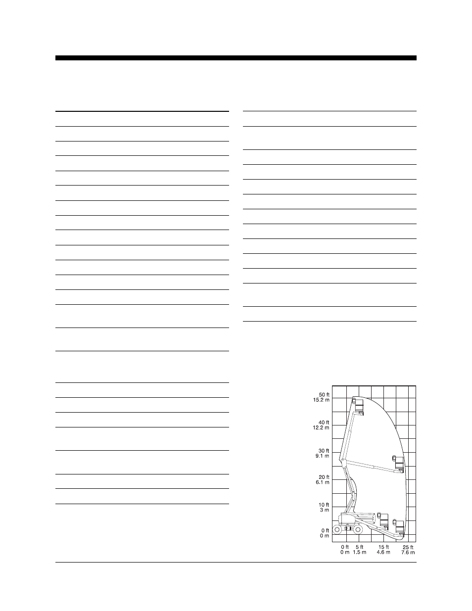 Specifications | Genie Z-45 User Manual | Page 38 / 42