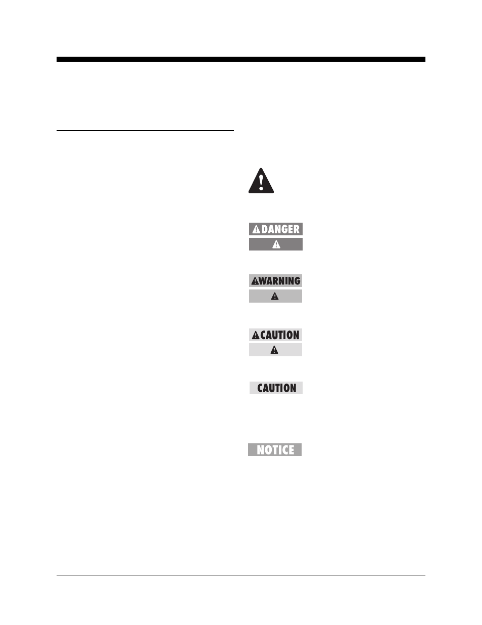 Battery safety burn hazards, Explosion hazard, Electrocution hazard | Component damage hazards, Decal legend | Genie Z-45 User Manual | Page 8 / 42