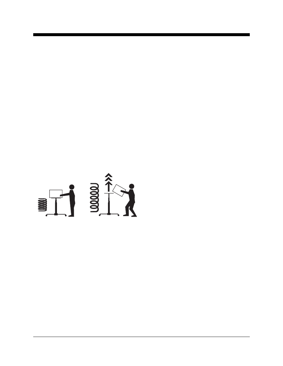 Collision hazards, Damaged machine hazard, Improper use hazard | Genie SUPER HOIST 82297 User Manual | Page 5 / 16