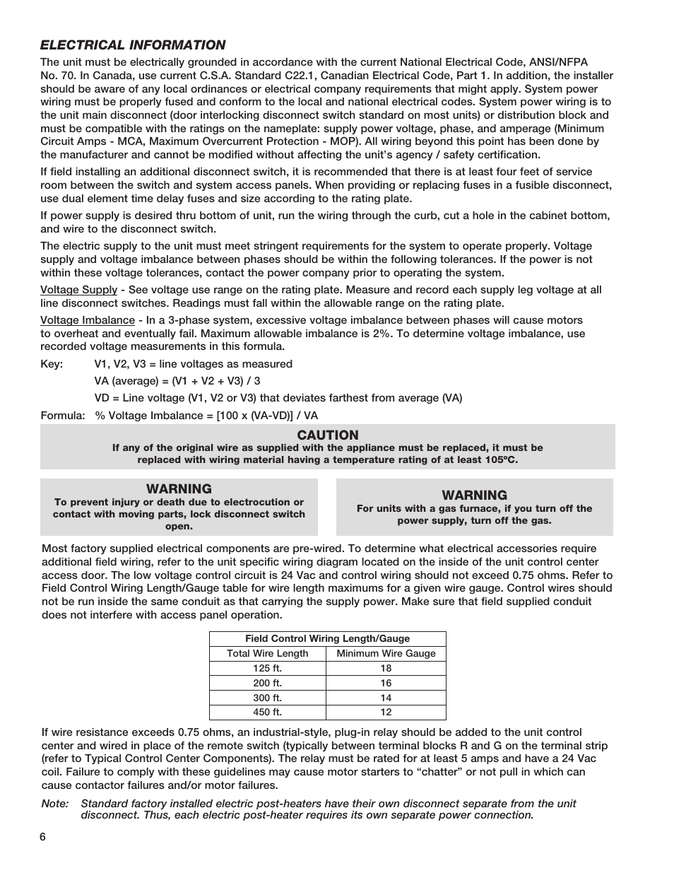 Greenheck Fan HEAT RECOVERY UNIT WITH EVAPORATIVE COOLING HRE-20 User Manual | Page 6 / 44