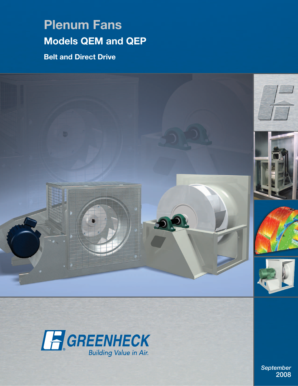 Greenheck Fan QEP User Manual | 36 pages