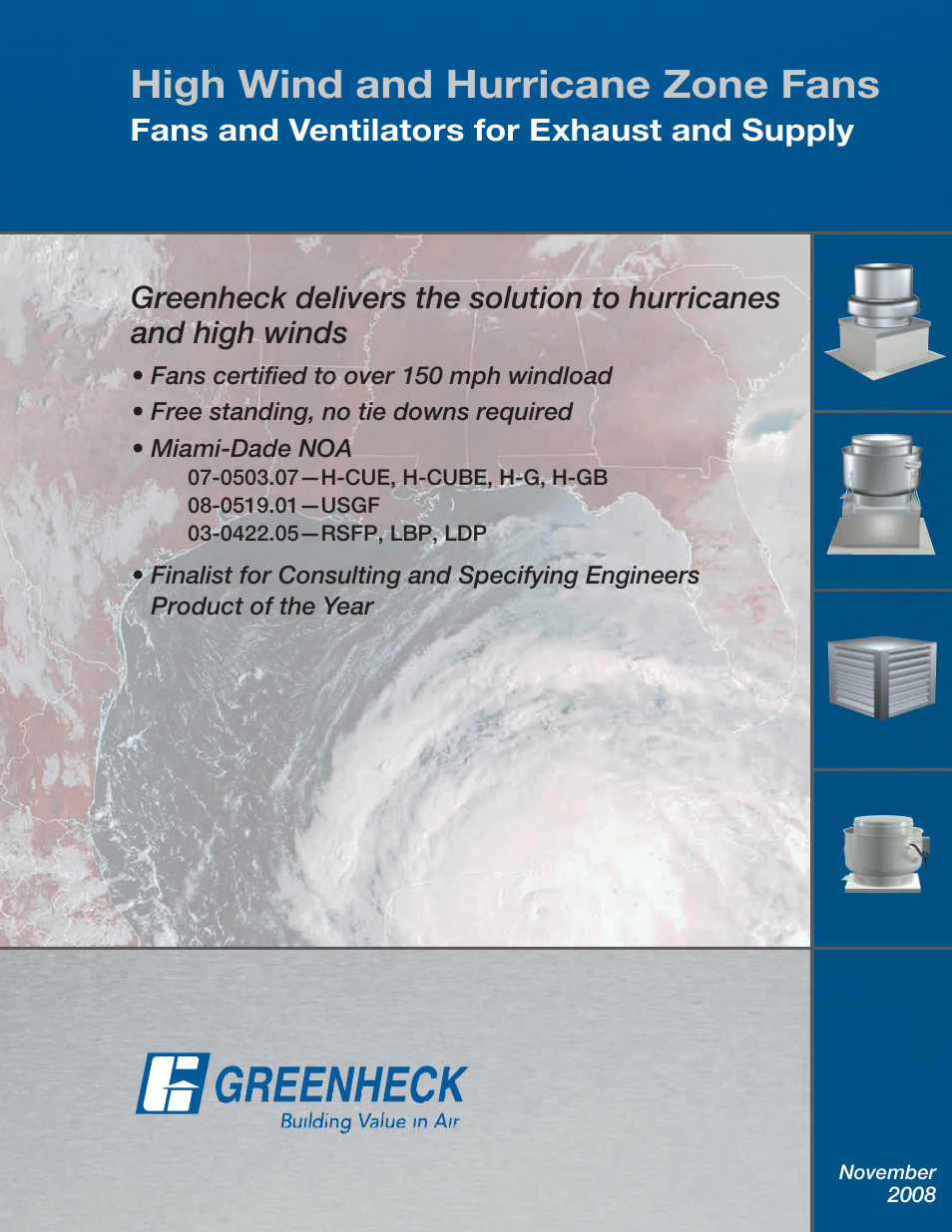 Greenheck Fan H-GB User Manual | 8 pages