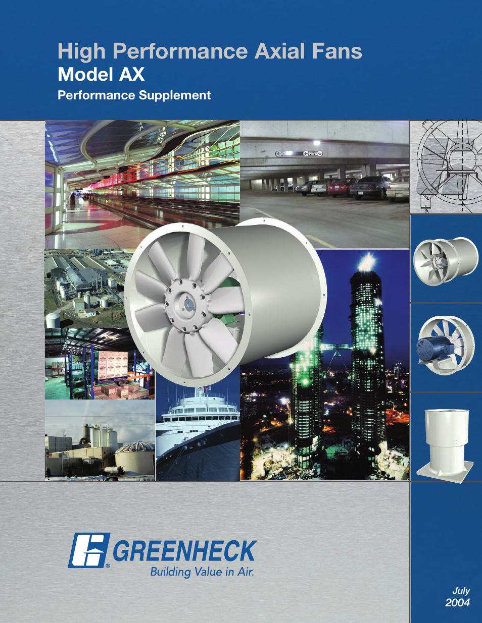 Greenheck Fan AX User Manual | 64 pages