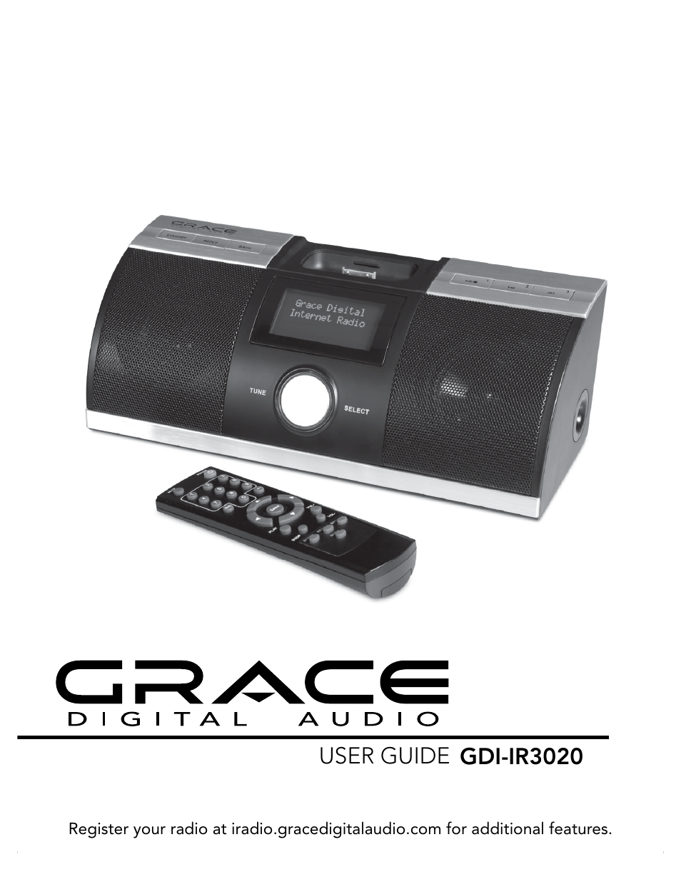 Grace Digital GDI-IR3020 User Manual | 44 pages